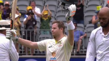 Steve Smith Equals With Sir Don Bradman, Scores 29th Test Century During AUS vs WI Perth Test