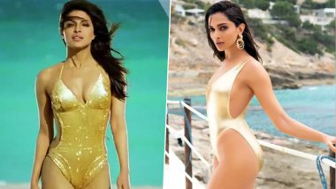 Fashion Faceoff: Deepika Padukone in 'Pathaan' or Priyanka Chopra in 'Dostana', Who Looked Hotter In Her Golden Monokini?