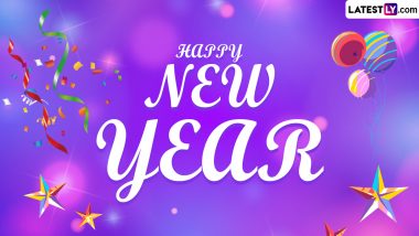 Happy New Year 2023 Greetings and Messages: Share HNY Quotes, Wishes, GIF Images, HD Wallpapers and SMS With Friends and Family