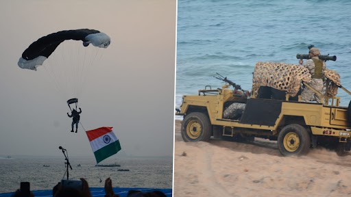 Navy Day 2022: Indian Navy To Display Its Prowess, Capabilities Through ‘Operational Demonstration’ at RK Beach in Visakhapatnam Tomorrow