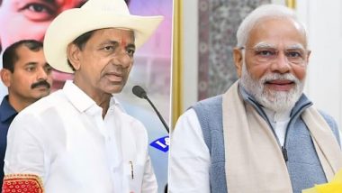 Telangana CM K Chandrashekhar Rao Slams PM Narendra Modi for Threatening To Topple TRS Government