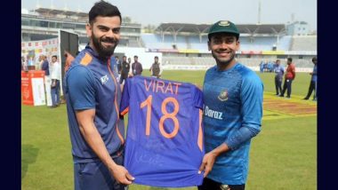 Mehidy Hasan Miraz Receives 'Special Souvenir' From Virat Kohli After IND vs BAN Second Test