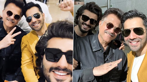 Anil Kapoor, Arjun Kapoor, Varun Dhawan's Vacay Mode On;  The Trio Jets Off To An Undisclosed Location To Celebrate New Year! (View Pic)