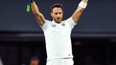 BBL 2022-23: Faf du Plessis Joins Perth Scorchers, Replaces Laurie Evans