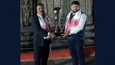 Hockey World Cup 2023 Trophy Travels Through Guwahati As Part of Its Nationwide Tour