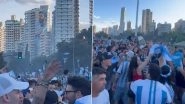 Lionel Messi's Hometown of Rosario Celebrates After Argentina's FIFA World Cup 2022 Title Victory (Watch Video)