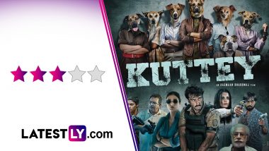 Kuttey Movie Review: Arjun Kapoor, Tabu and Radhika Madan's Film Is Deliciously Dark Minus The Much-Needed Bite! (LatestLY Exclusive!)
