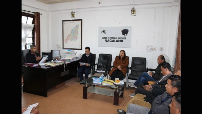 Nagaland Assembly Elections 2023: State Election Commission Holds Meeting With Political Parties on Expenditure Monitoring Measures