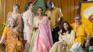Masaba Gupta-Satyadeep Misra Wedding: Bride's Father Viv Richards and Stepdad Vivek Mehra Alongwith Mother Neena Gupta Complete Family Potrait (View Pics)