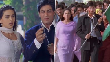 23 Years of Phir Bhi Dil Hai Hindustani: Here are Some Scenes From Shah Rukh Khan and Juhi Chawla Starrer to Make Fans Nostalgic