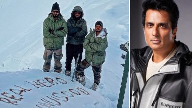 Sonu Sood Receives Heartwarming Compliment From Indian Army, Shares Post on Instagram and Says He Is ‘Humbled’ (View Pics)