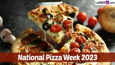 National Pizza Week 2023: From Chicken Pizza to New York-Style Pizza; 5 Recipes To Try Out at Home for Celebrating This Cheesy Delight