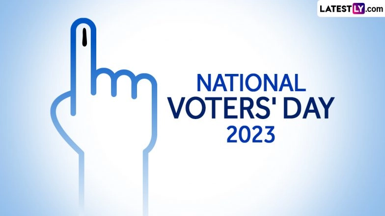 National Voters’ Day 2023 Date and Theme: Know History, Significance and Celebrations of the Important Day Dedicated to the Voters of India