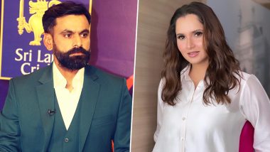 Mohammad Hafeez Congratulates Sania Mirza on ‘Inspiring Successful Career’ As Indian Tennis Star Played Her Last Grand Slam