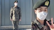 BTS&rsquo; Jin Shares First Official Glimpse From the Military Training Graduation Ceremony; View Viral Pics