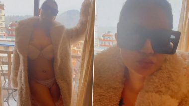 XXX Web Series Star Aabha Paul Shares a HOT Instagram Video in a Lingerie Set Under a Sexy Overcoat!