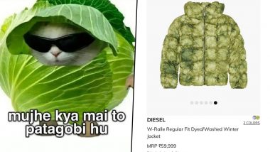 Diesel's Weird 'Patta Gobi' Jacket Goes Viral; Netizens Troll The Luxury Brand for Its Bizarre Print and High Price (View Tweets)