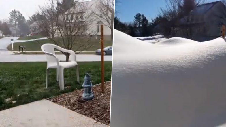 Timelapse Clip Of Blizzard Shows How The Entire Area Got Covered In ...