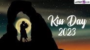 Kiss Day 2023 Wishes: Sweet Messages, Greetings, Images, HD Wallpapers, Quotes and SMS for the Seventh Day of Valentine&rsquo;s Week