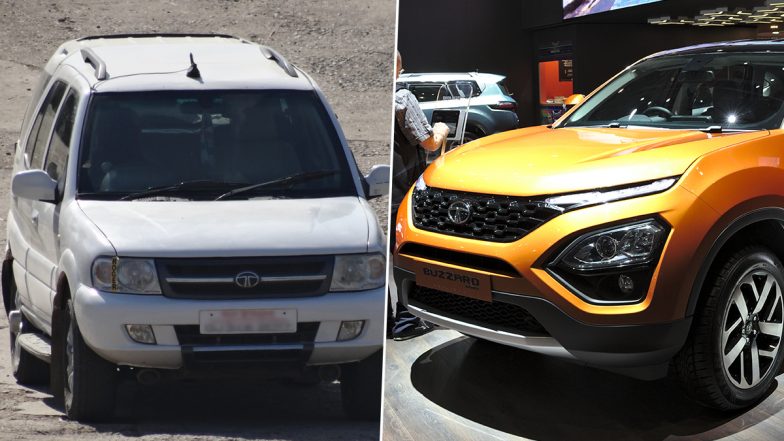 Tata Safari, Tata Harrier Facelift To Make Global Debut at Auto Expo 2023; Find Cosmetic Updates, Specs, Features and Launch Details Here