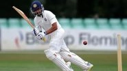 Prithvi Shaw Scores Triple Century in Ranji Trophy 2022&ndash;23 Match vs Assam; Puts Mumbai in Dominating Position