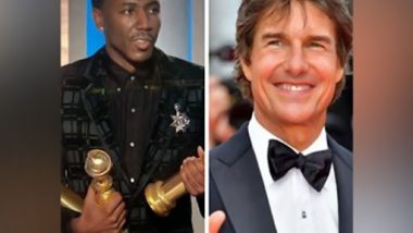 Golden Globes Awards 2023: Host Jerrod Carmichael Mocks Tom Cruise for Returning Golden Globe Trophies And Scientology, Says, ‘Let’s Exchange Them for Shelly Miscavige’s Return'