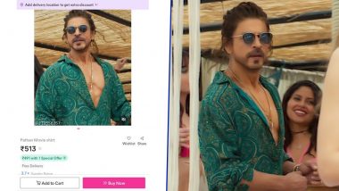 Pathaan: Shah Rukh Khan's Paisley Print Shirt From Besharam Rang Song Can Be Yours for Rs 500 - Here's How!