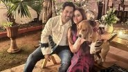Varun Dhawan-Natasha Dalal Celebrate Second Anniversary With Pet Dog Joey, Anil Kapoor Sonakshi Sinha and More Wish the Couple (View Pic)