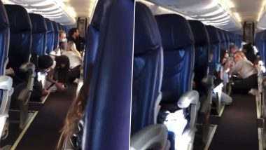Mexico: Passengers Hide Under Seats As Aeromexico Flight Shot at by Drug Cartel Gunmen, No Injuries Reported (Watch Video)