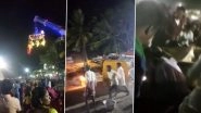 Tamil Nadu: Four Killed, Nine Injured As Crane Collapses During Draupathi Temple Festival in Arakkonam Taluka (Watch Video)
