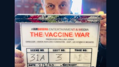 The Vaccine War: Anupam Kher Starts Shoot of Vivek Agnihotri's Social Drama (View Post)