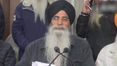 SGPC Chief Harjinder Singh Dhami’s Car Attacked in Mohali (Watch Video)