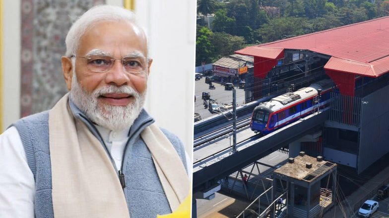 PM Narendra Modi To Inaugurate Mumbai Metro Rail Lines 2A and 7