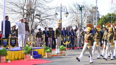 Republic Day 2023: Himachal Pradesh Governor Rajendra Arlekar Unfurls Tricolour in Shimla During 74th R-Day Celebration (See Pics)