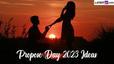 Propose Day 2023: Cool and Romantic Marriage Proposal Ideas, From Hot Air Balloon Proposal to a Date Night Under the Stars, To Get a Yes From Your Partner