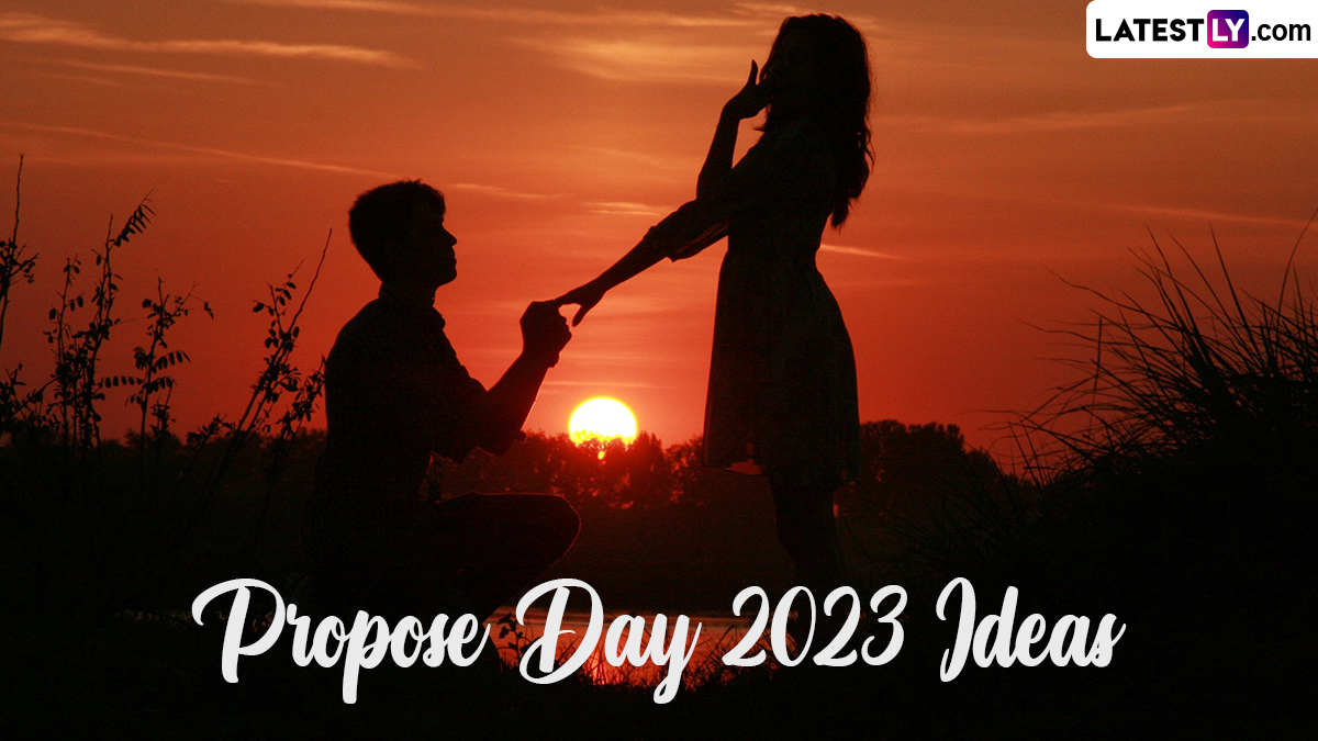 Propose Day 2023: Cool and Romantic Marriage Proposal Ideas, From ...