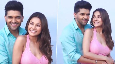 Moon Rise: Shehnaaz Gill Shares a BTS Moment of Her Photoshoot With Singer Guru Randhawa (Watch Video)