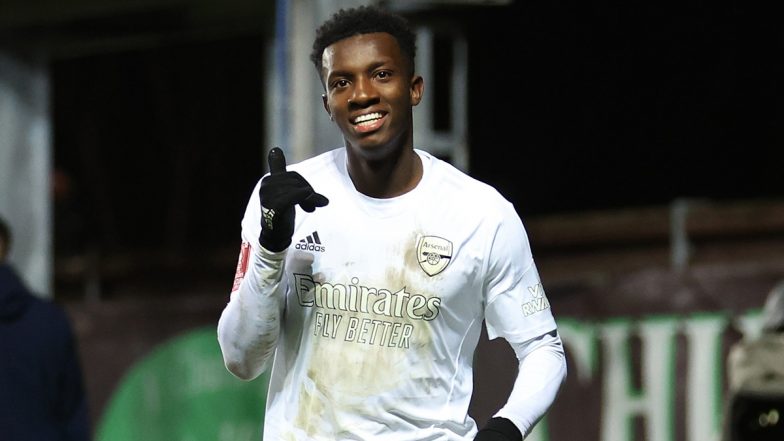 Oxford United 0–3 Arsenal, FA Cup 2022–23: Eddie Nketiah Scores a Brace, Takes the Gunners to the Next Round (Watch Goal Video Highlights)