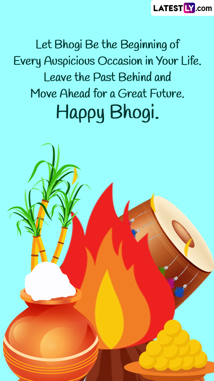 Happy Bhogi 2023 Greetings, Images and Messages For Loved Ones ...