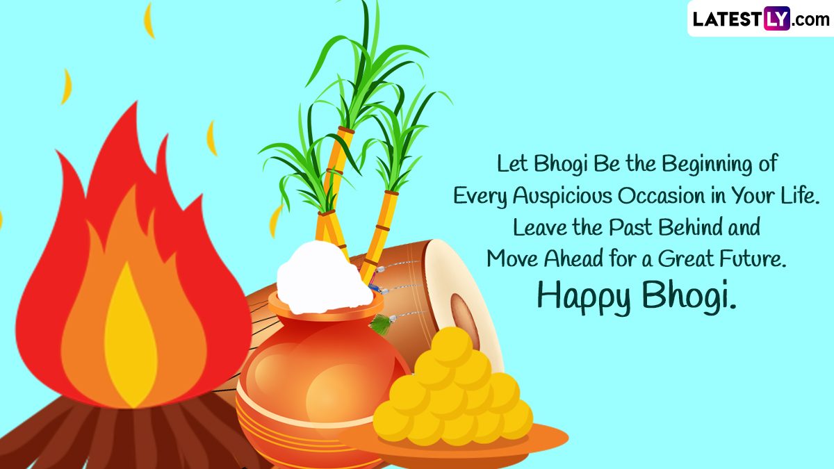Happy Bhogi 2023 Images & Greetings: Share Bhogi Panduga ...