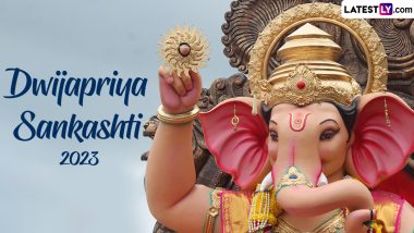 When Is Dwijapriya Sankashti Chaturthi 2023? Know Date, Fasting Rituals, Significance and Celebrations Related to the Auspicious Day Dedicated to Lord Ganesha