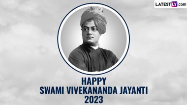 Swami Vivekananda Jayanti 2023 Images and HD Wallpapers for Free Download Online: Share Wishes, Greetings and WhatsApp Messages on This Auspicious Day