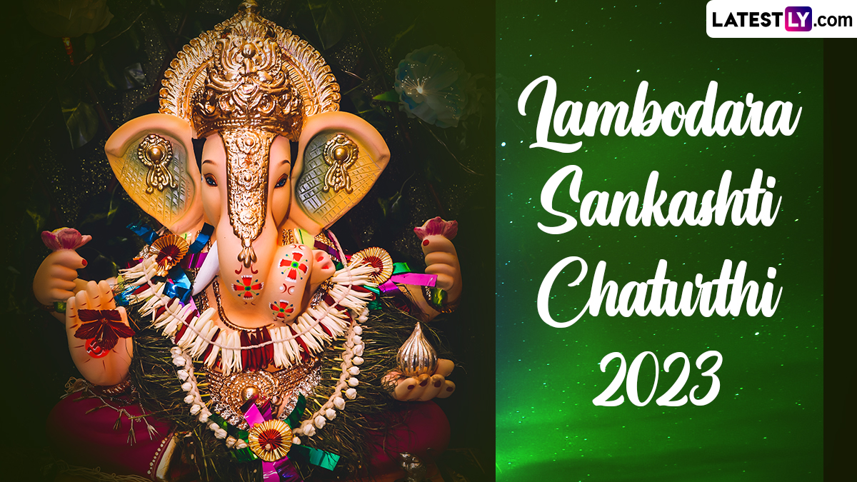Festivals And Events News Wishes For Lambodara Sankashti Chaturthi 2023 Share Whatsapp Messages 6964