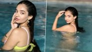 Anushka Sen Posing by the Pool in a Multi-Coloured Checkered Bikini in Australia Is Giving Us Major Wanderlust! (View Pics)