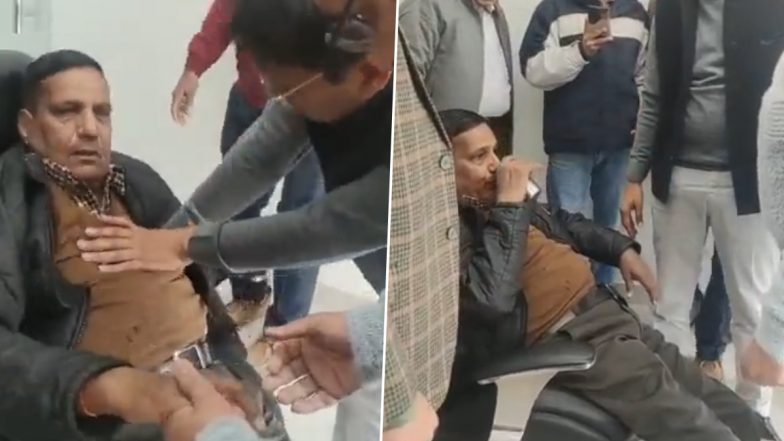 Chandigarh IAS Officer Yash Pal Garg Performs CPR on Man Who Collapsed in Office (Watch Video)