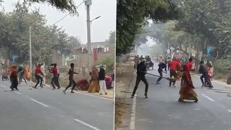 Viral Video: Clash Breaks Out Between Two Families Over Playing With Child in UP’s Mainpuri