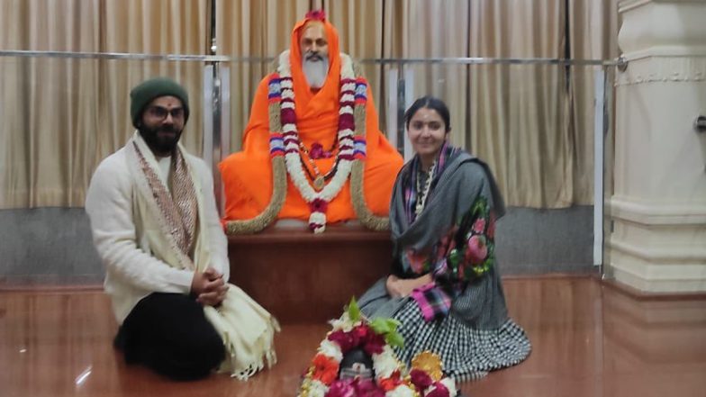 Virat Kohli and Anushka Sharma Take Spiritual Break in Rishikesh Ahead of India's Test Series Against Australia (View Pic)