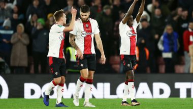 Southampton 2–0 Manchester City, Carabao Cup 2022–23: The Citizens Suffer Shocking League Cup Exit As the Saints Book Semi-Final Spot (Watch Goal Video Highlights)