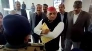 Akhilesh Yadav Refuses Tea At Police Headquarters, Asks &lsquo;What If It&rsquo;s Poisoned&rsquo;? (Watch Video)