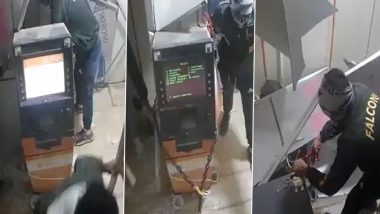 Video: Thieves Uproot Entire ATM Machine With Over Rs 8 Lakh Cash in Rajasthan's Ajmer